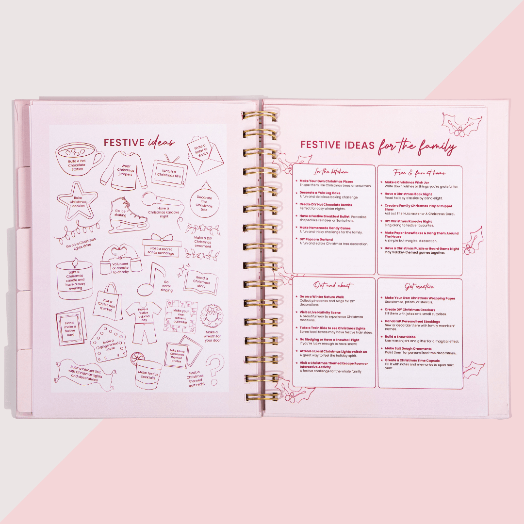 🎁🎅🏼MERRY CHRISTMAS!-HARDCOVER EDITION CHRISTMAS PLANNER