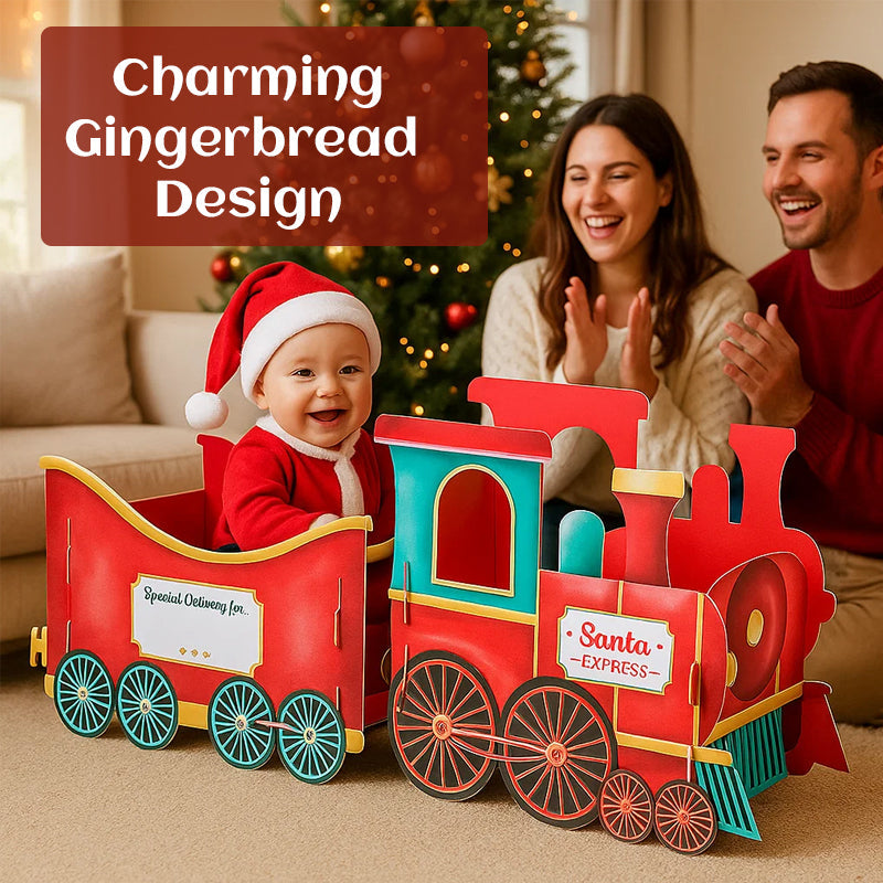 Christmas Gift Train Decoration