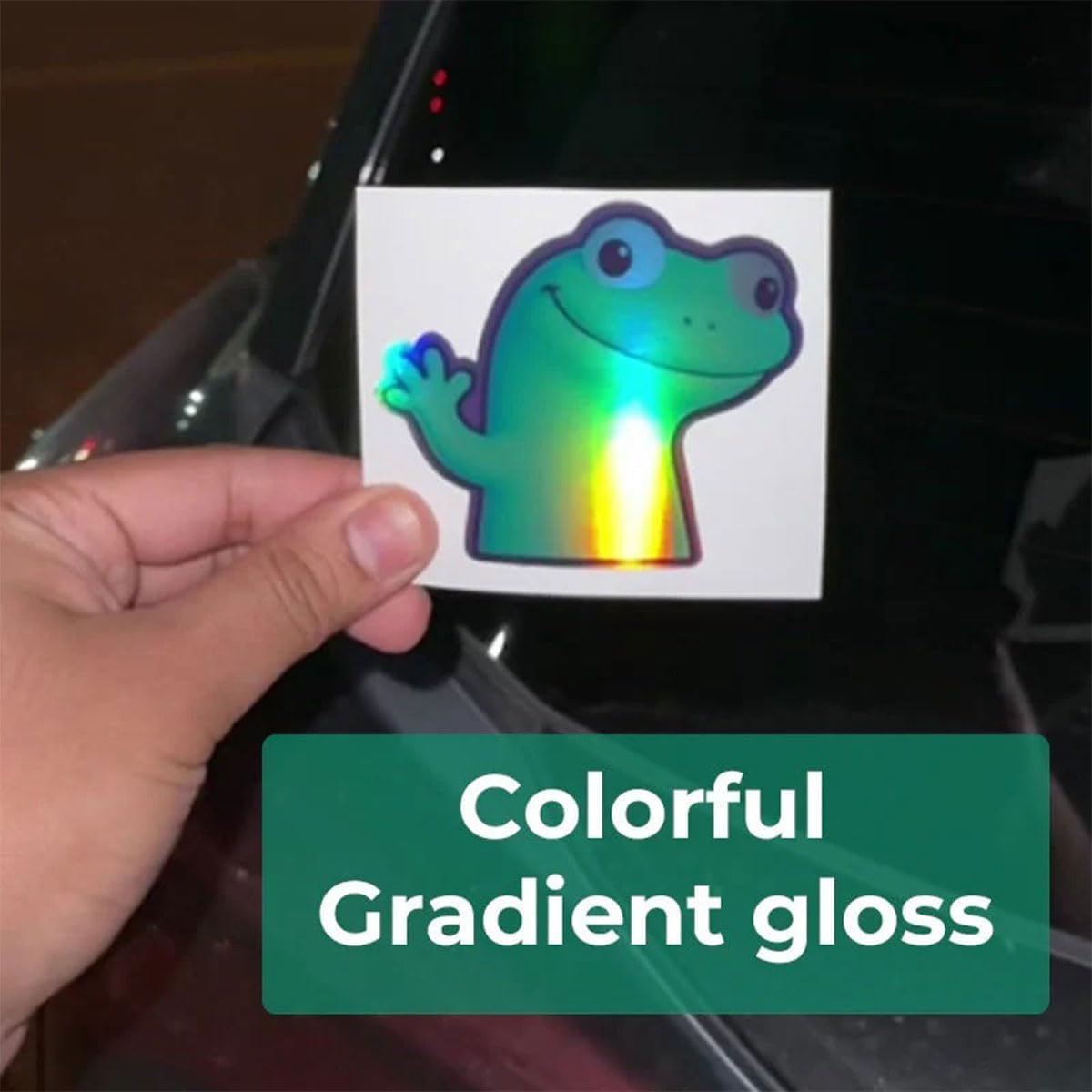 Colorful Lizard Sticker