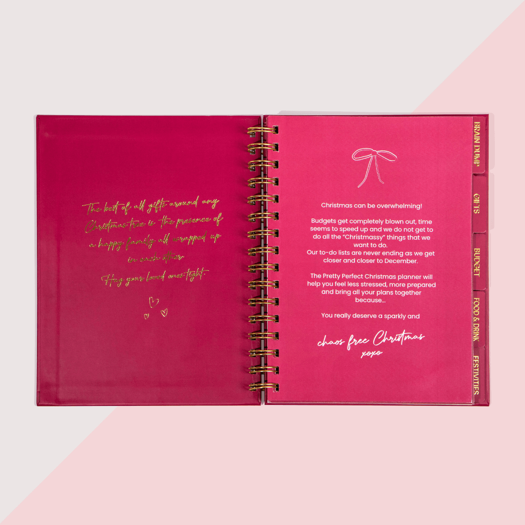 🎁🎅🏼MERRY CHRISTMAS!-HARDCOVER EDITION CHRISTMAS PLANNER