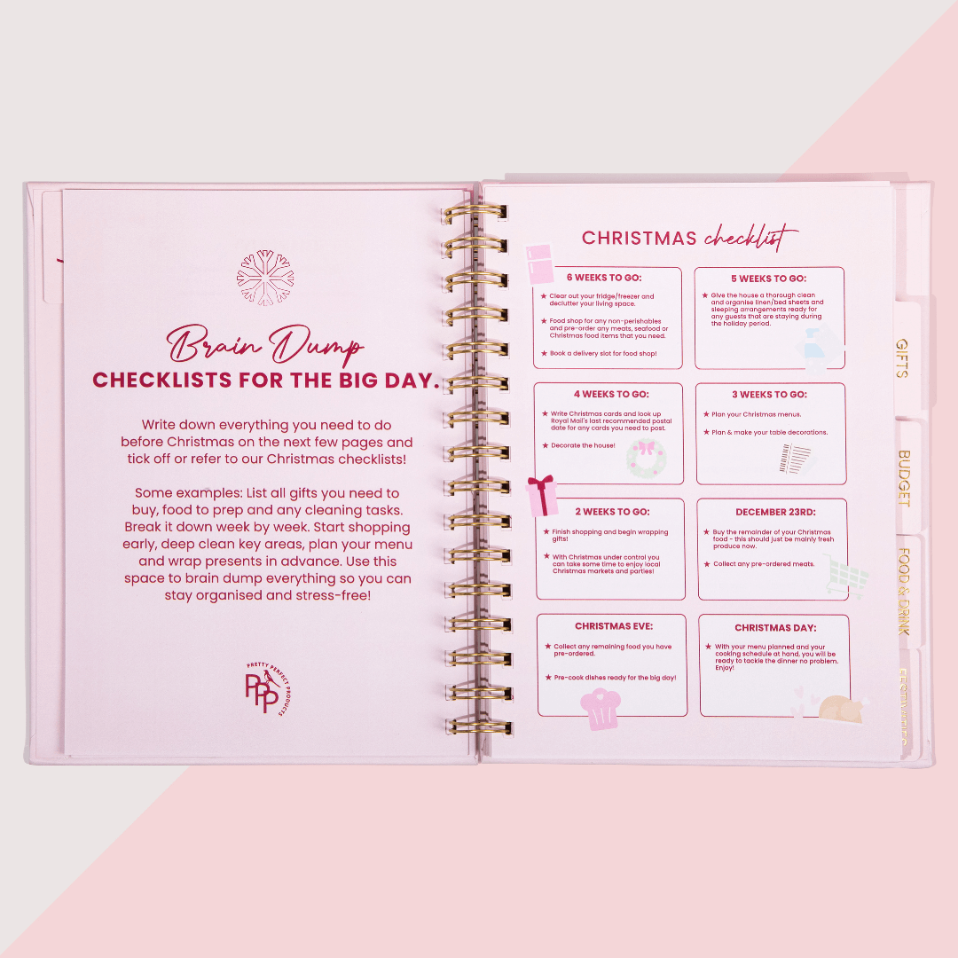 🎁🎅🏼MERRY CHRISTMAS!-HARDCOVER EDITION CHRISTMAS PLANNER