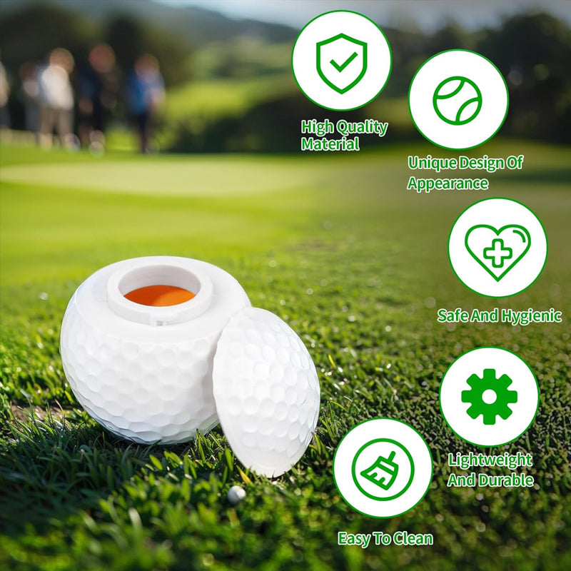 ⏳Siste dag med rabatt – Kreativt shotglass i golfballdesign