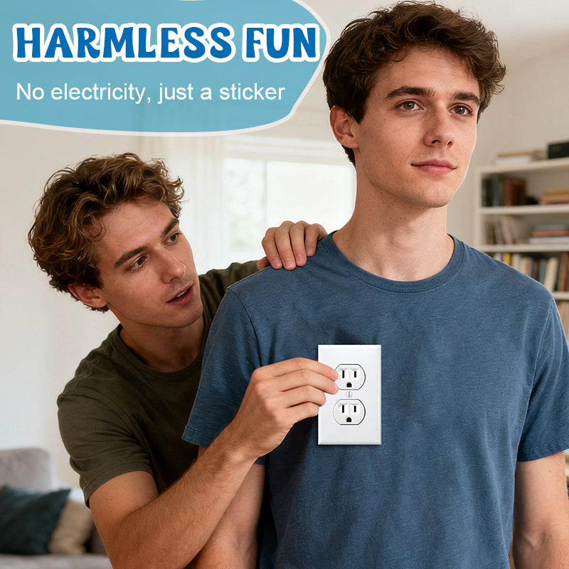 Fake Power Outlet Sticker