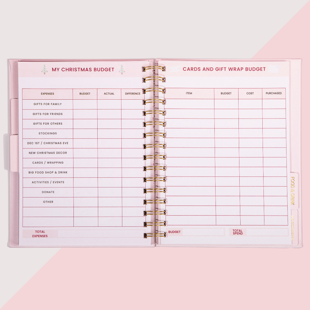 🎁🎅🏼MERRY CHRISTMAS!-HARDCOVER EDITION CHRISTMAS PLANNER