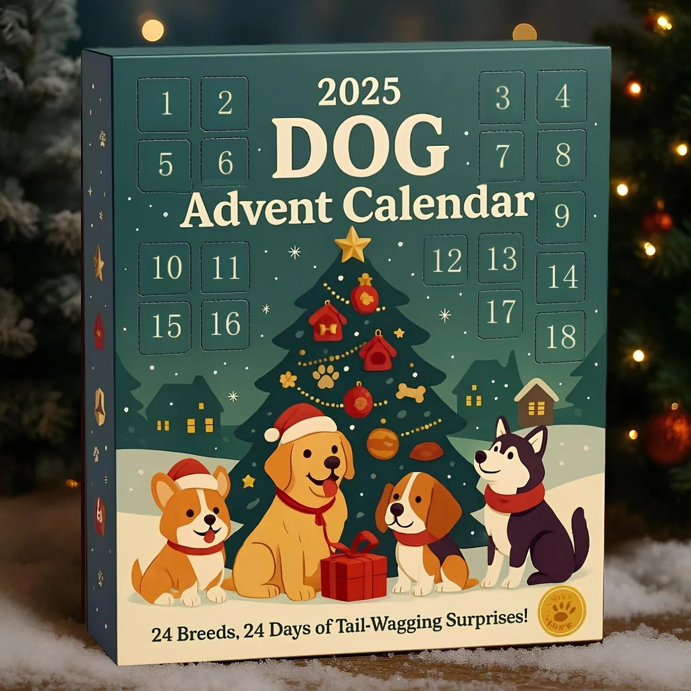 🔥Last Day 49% OFF - Dog Advent Calendar 2025🎄