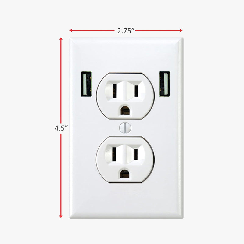 Fake Power Outlet Sticker