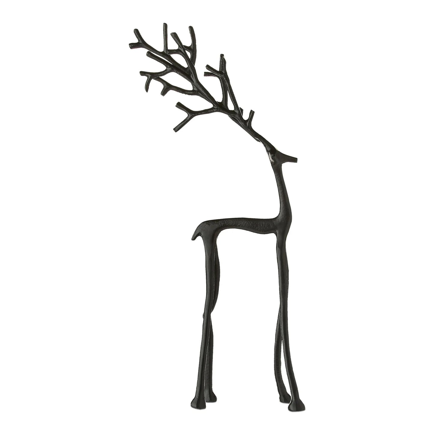 🔥Christmas sale 49%🦌Black Reindeer Statue