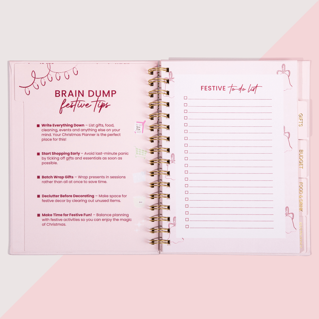 🎁🎅🏼MERRY CHRISTMAS!-HARDCOVER EDITION CHRISTMAS PLANNER