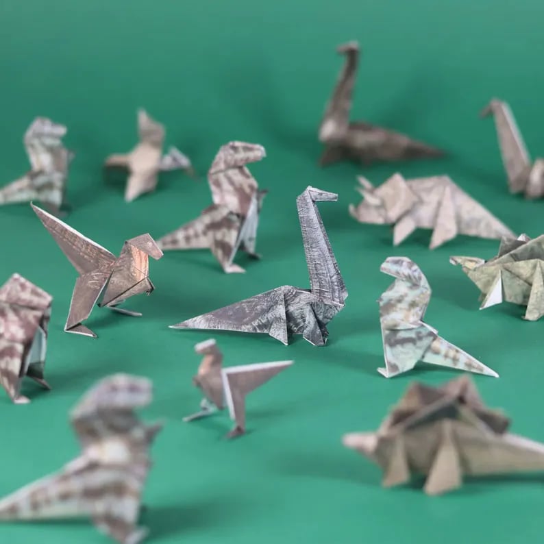 50 Pcs DIY Paper Cats Craft Kit