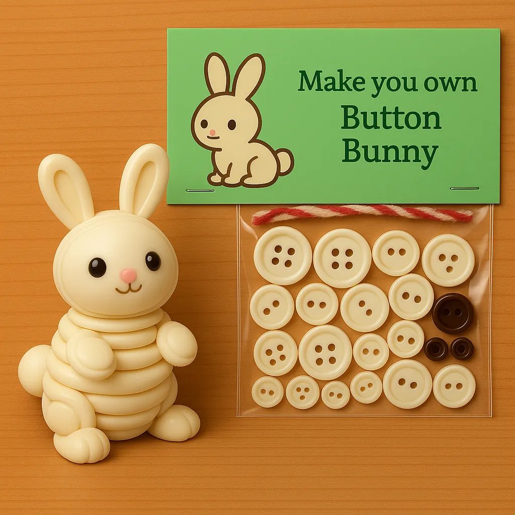 🔥Last Day 49% OFF - DIY Button Highland Animal Cow Craft Kit