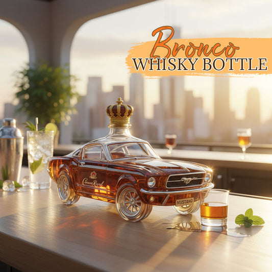 Police Car Whiskey Bottle