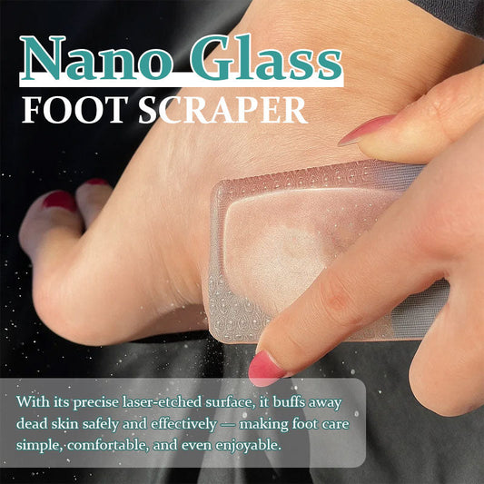 Nano Glass Foot Scraper For Exfoliating Dead Skin