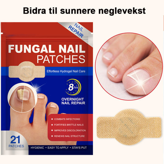 ✨ Kjøp 2, få 1 gratis – Effektive Antibakterielle Negleklistremerker