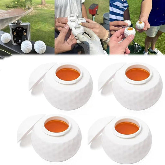 ⏳Siste dag med rabatt – Kreativt shotglass i golfballdesign