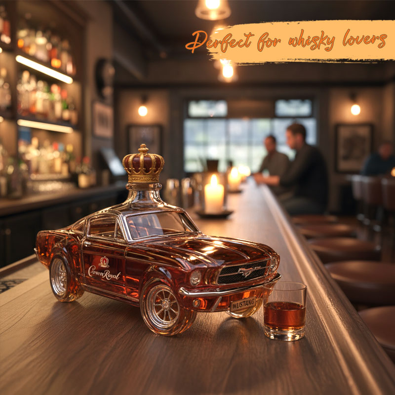 Police Car Whiskey Bottle