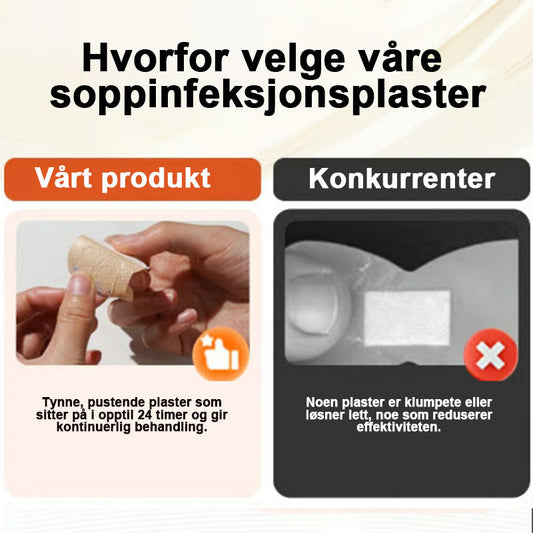 ✨ Kjøp 2, få 1 gratis – Effektive Antibakterielle Negleklistremerker