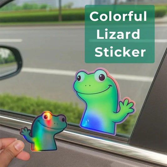 Colorful Lizard Sticker