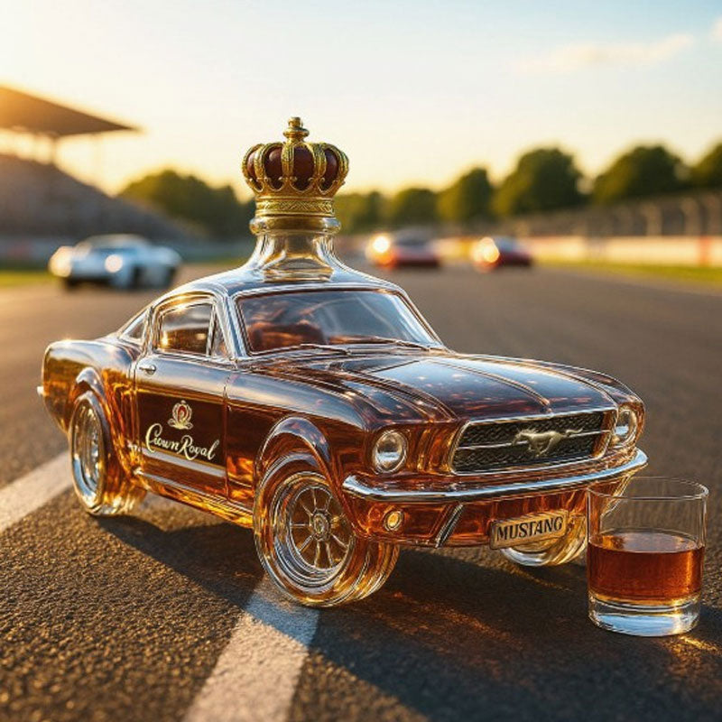 Police Car Whiskey Bottle