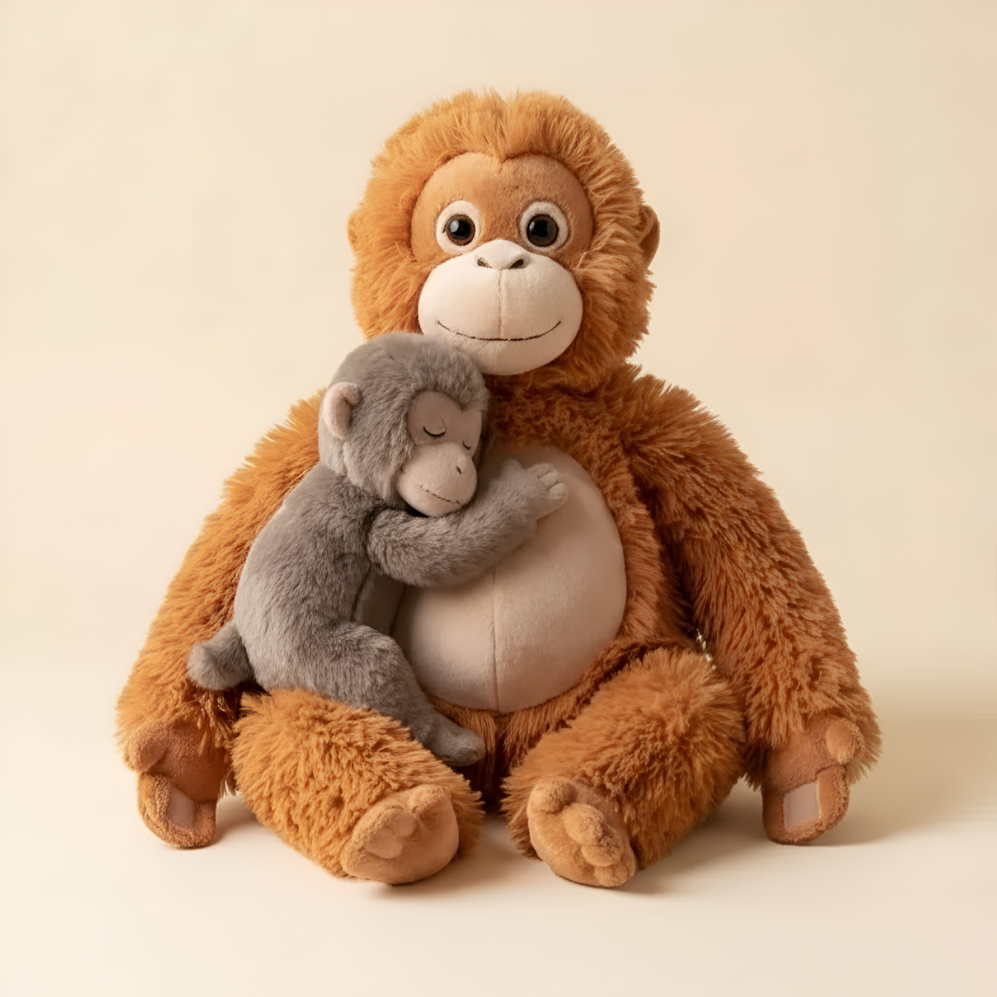 Mama Punch Monkey Plush Toy