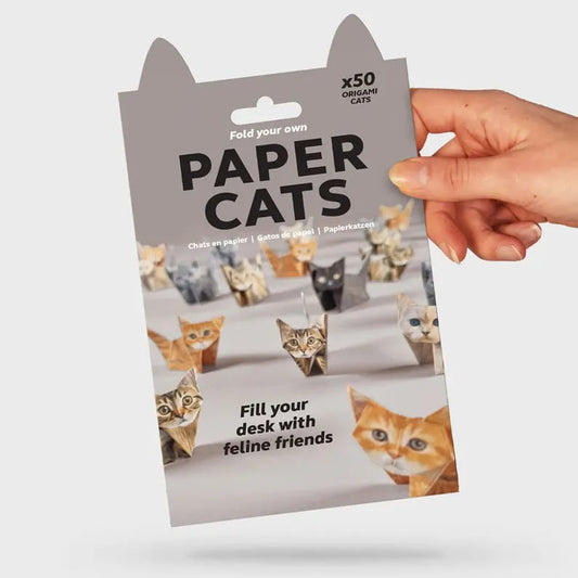 50 Pcs DIY Paper Cats Craft Kit
